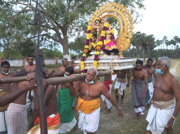 நடேசப்பெருமான் மூன்றாம் வீதி உலாவரும் காட்சிகள்… |28.Mar.2021