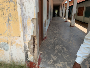 காரைநகர் இந்துக் கல்லூரி தெற்கு வளாக வகுப்பறை கட்டிடம் Condemned! |Aug.2022
