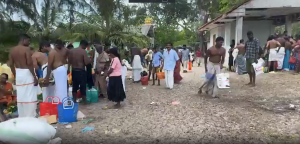 காரைநகர் சிவன்கோவிலடி தீர்த்தக்கரை ஆடி அம்மாவாசை -பிதிர் கடன் நிறைவேற்ற மக்கள் கூட்டம் – 04.08.2024