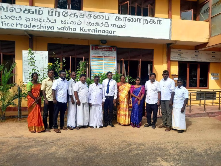 காரைநகர் பிரதேச சபையில் சுமூகமான முறையில் ஆட்சி அமையப்பெற்றது. 19.06.2025 வியாழக்கிழமை.