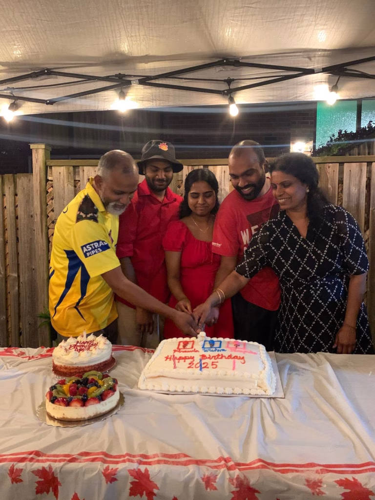 July 01st Canada Birthday உடன் 2025 குடும்ப நிகழ்வும் கூடிய குதூகலம்.