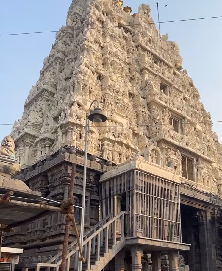 காஞ்சிபுரம் காமாட்சி அம்மன் கோயில் வழிபாடு: 05.04.2026